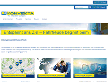 Tablet Screenshot of konvekta.de